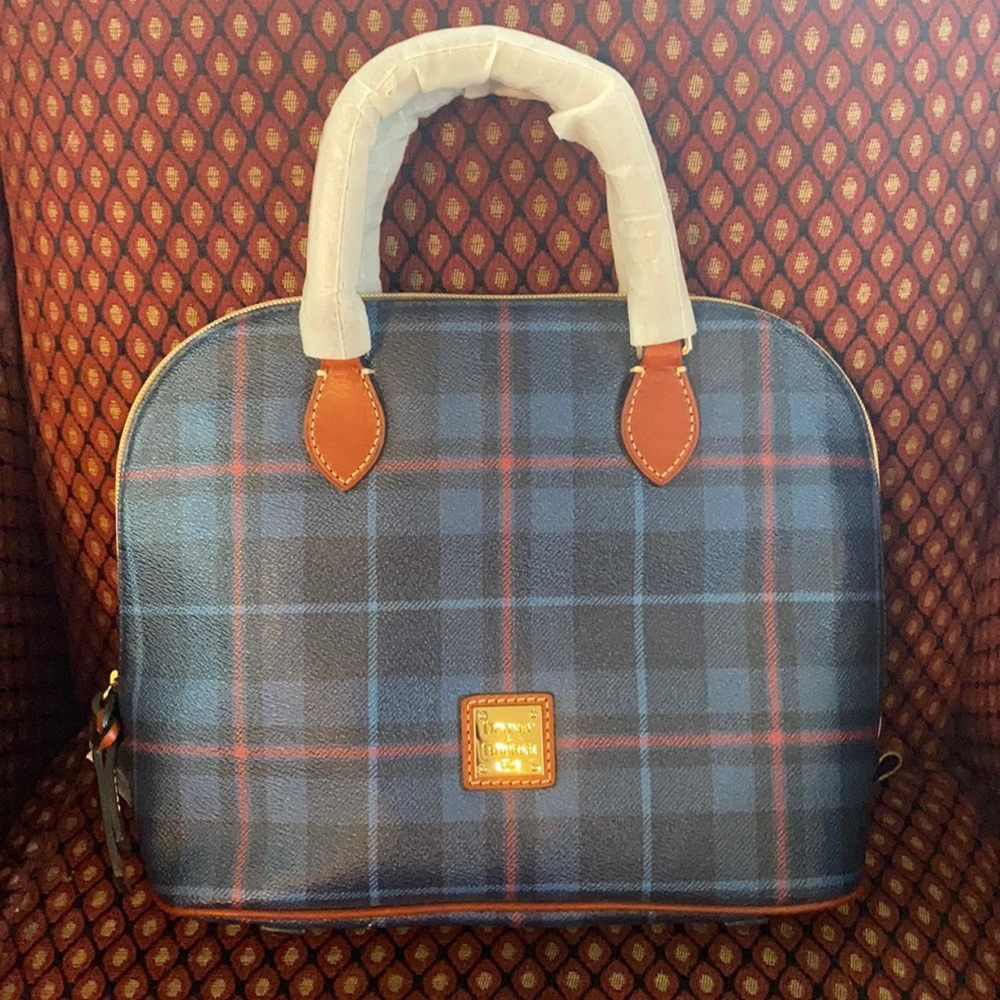 RARE Dooney & Bourke Zip Zip Satchel